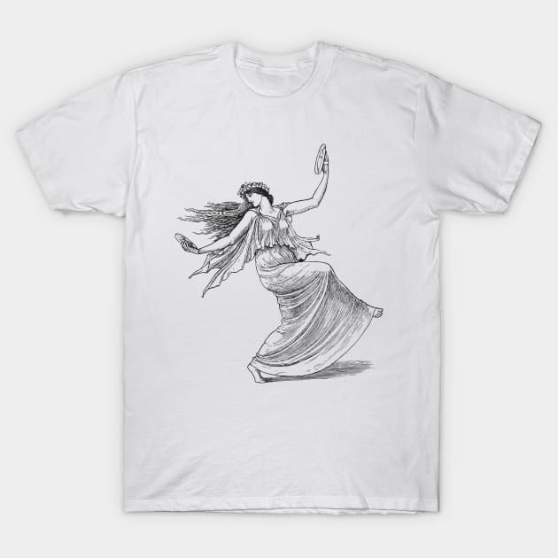 Dancing Nymph (Nymphe Danseuse) (1895) T-Shirt by WAITE-SMITH VINTAGE ART